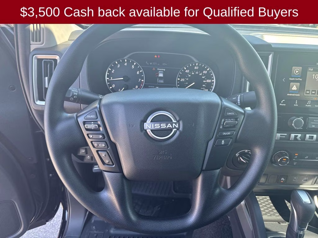 2026 Super Black Nissan Frontier SV 4X4 Truck