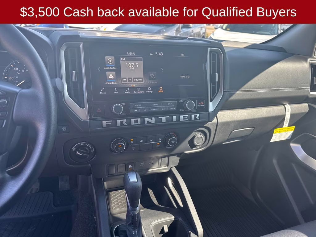 2026 Super Black Nissan Frontier SV 4X4 Truck