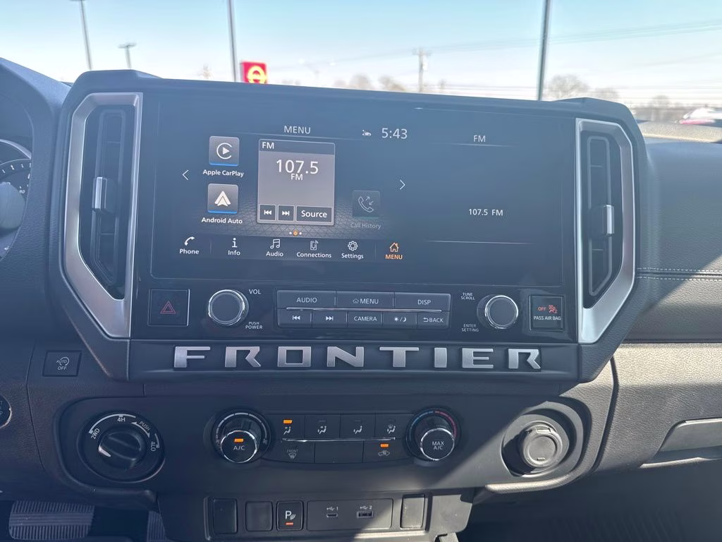 2026 Super Black Nissan Frontier SV 4X4 Truck