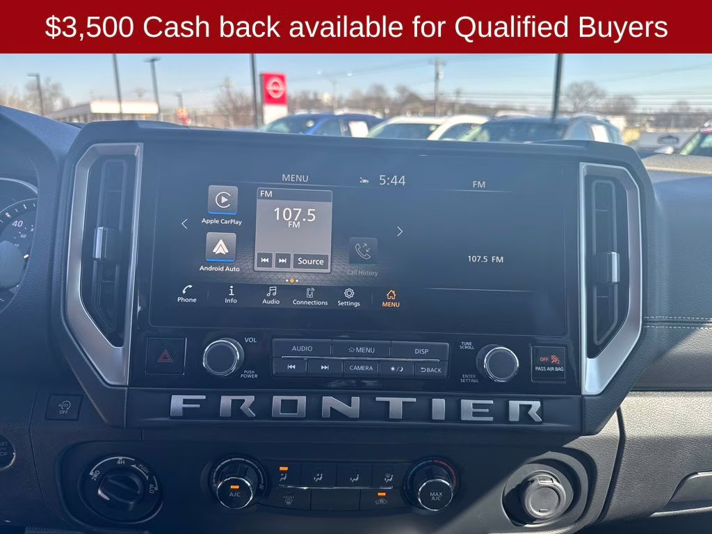 2026 Super Black Nissan Frontier SV 4X4 Truck