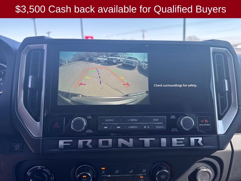 2026 Super Black Nissan Frontier SV 4X4 Truck