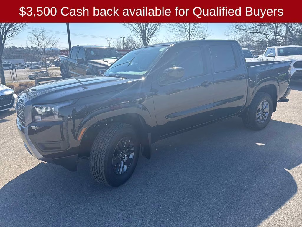 2026 Super Black Nissan Frontier SV 4X4 Truck