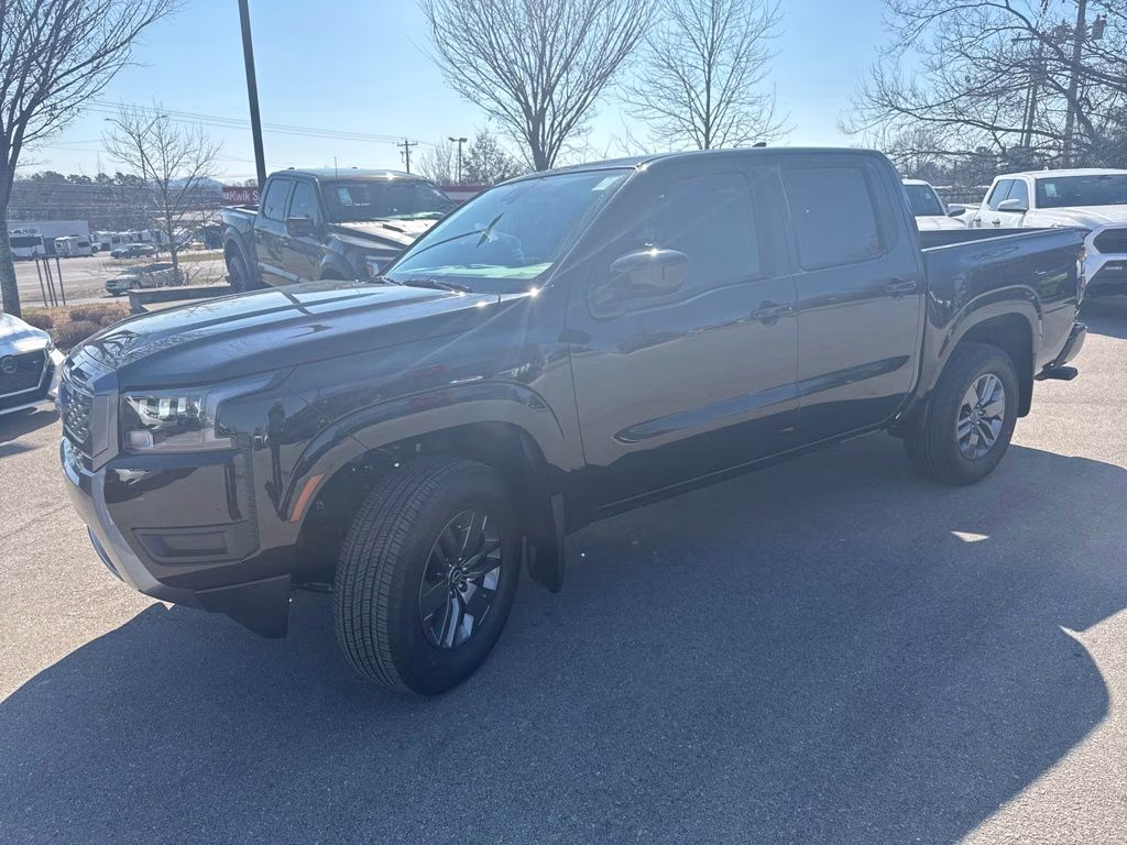 2026 Super Black Nissan Frontier SV 4X4 Truck