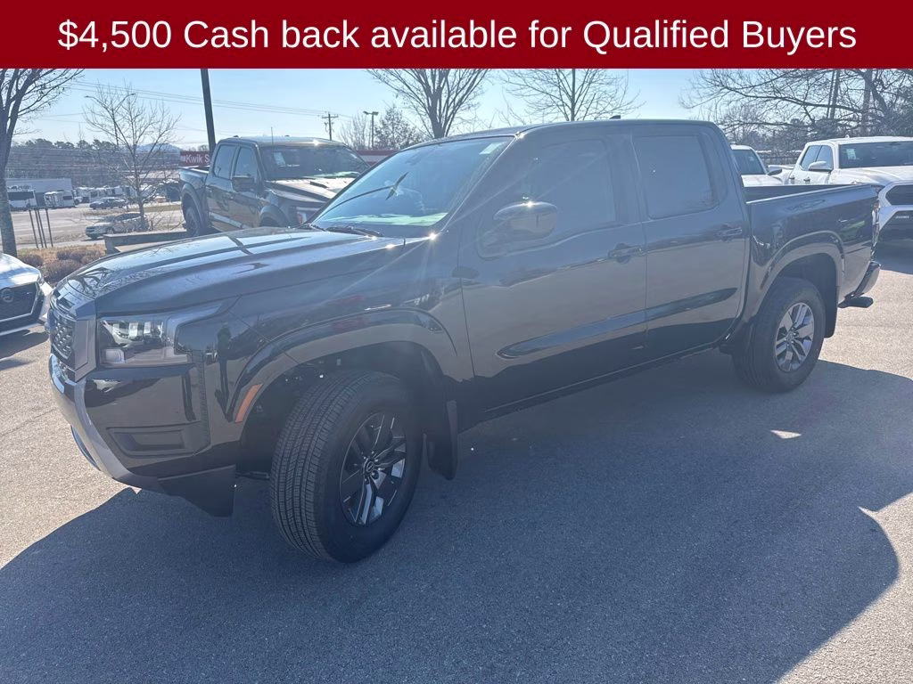 2026 Super Black Nissan Frontier SV 4X4 Truck