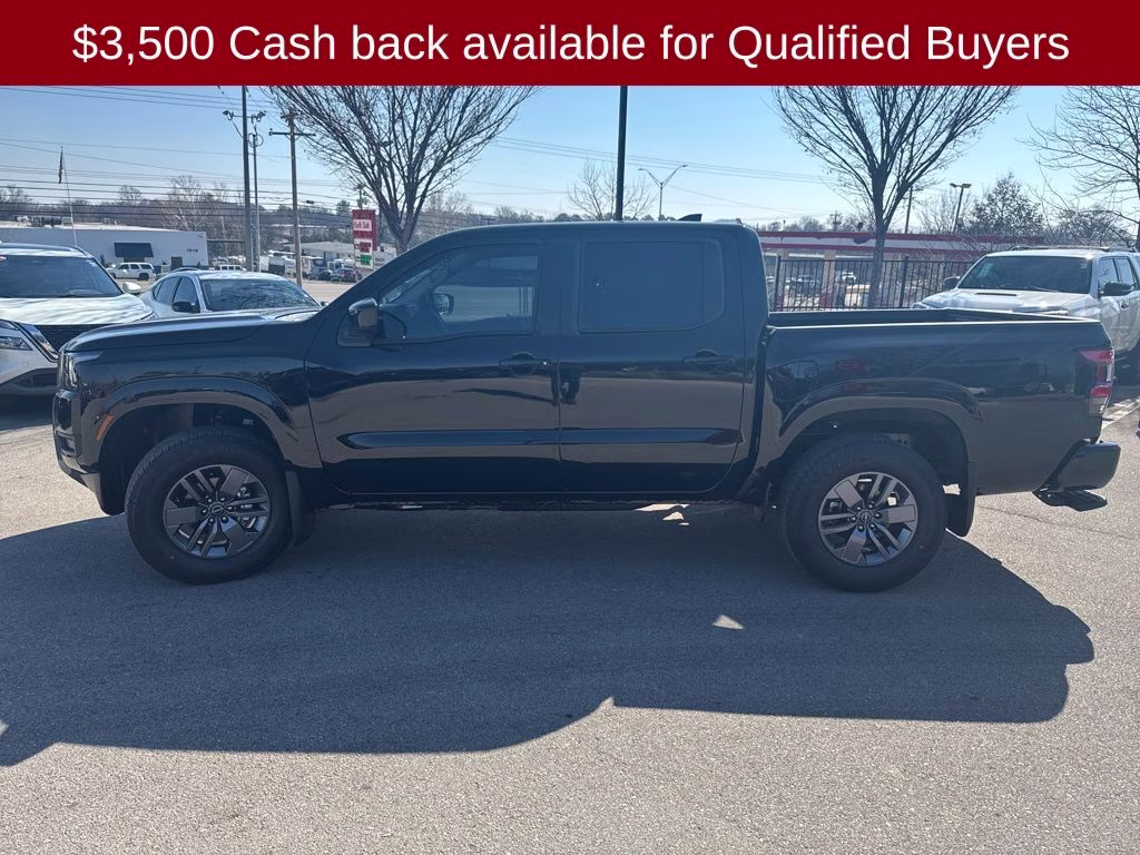 2026 Super Black Nissan Frontier SV 4X4 Truck