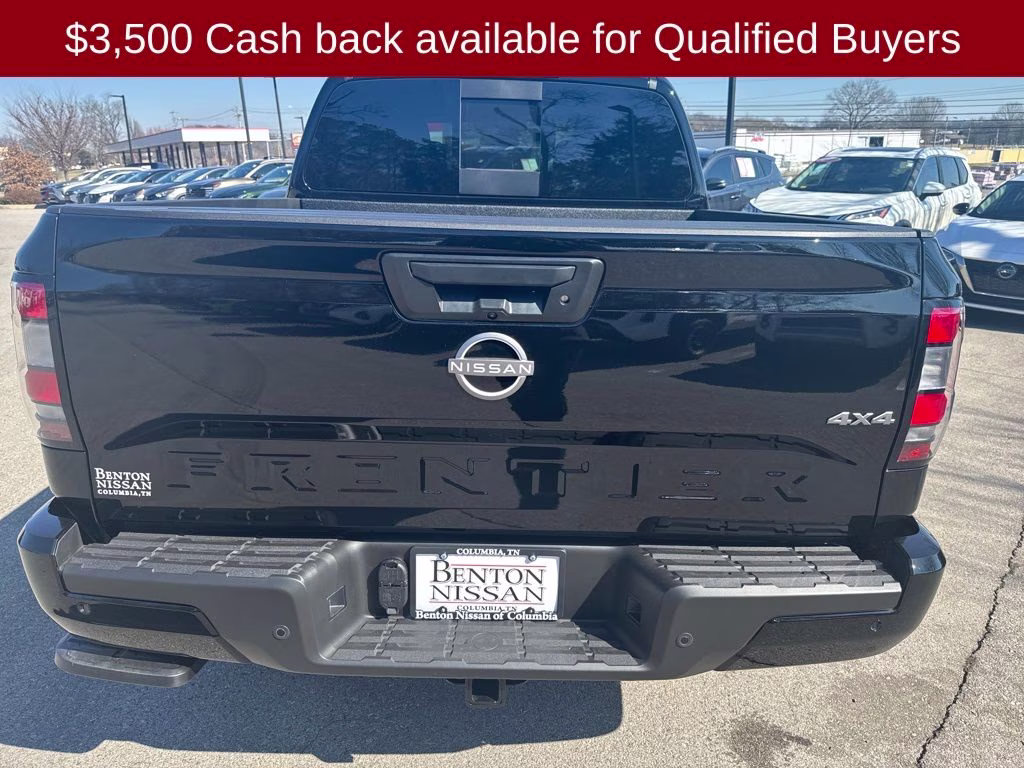 2026 Super Black Nissan Frontier SV 4X4 Truck