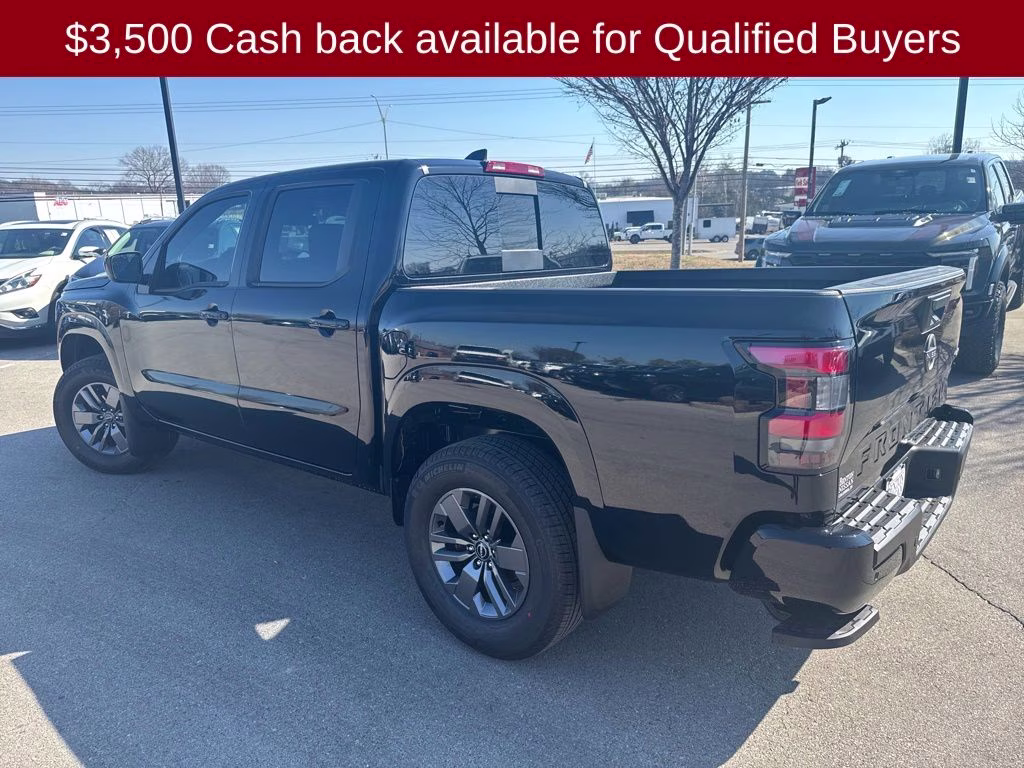 2026 Super Black Nissan Frontier SV 4X4 Truck