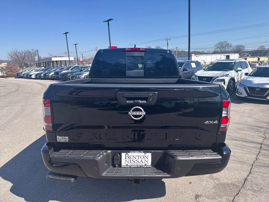 2026 Super Black Nissan Frontier SV 4X4 Truck