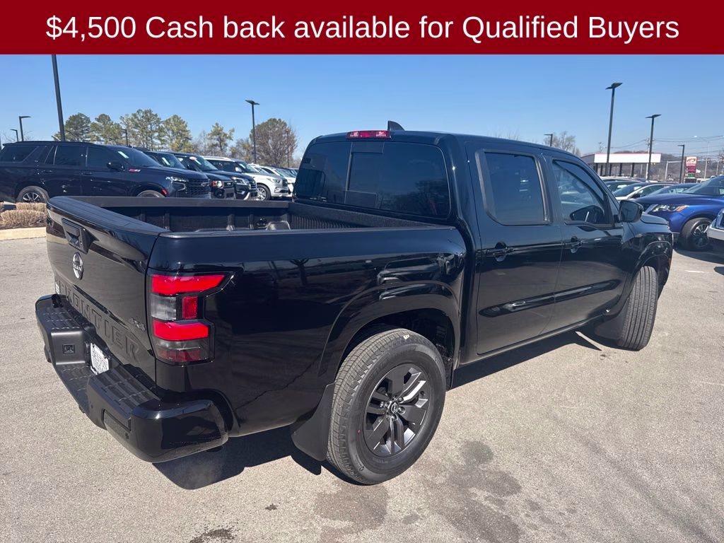 2026 Super Black Nissan Frontier SV 4X4 Truck