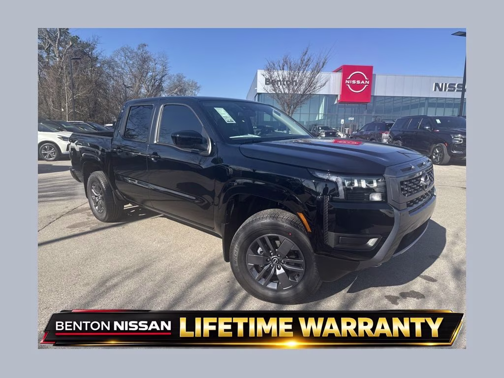 2026 Super Black Nissan Frontier SV 4X4 Truck
