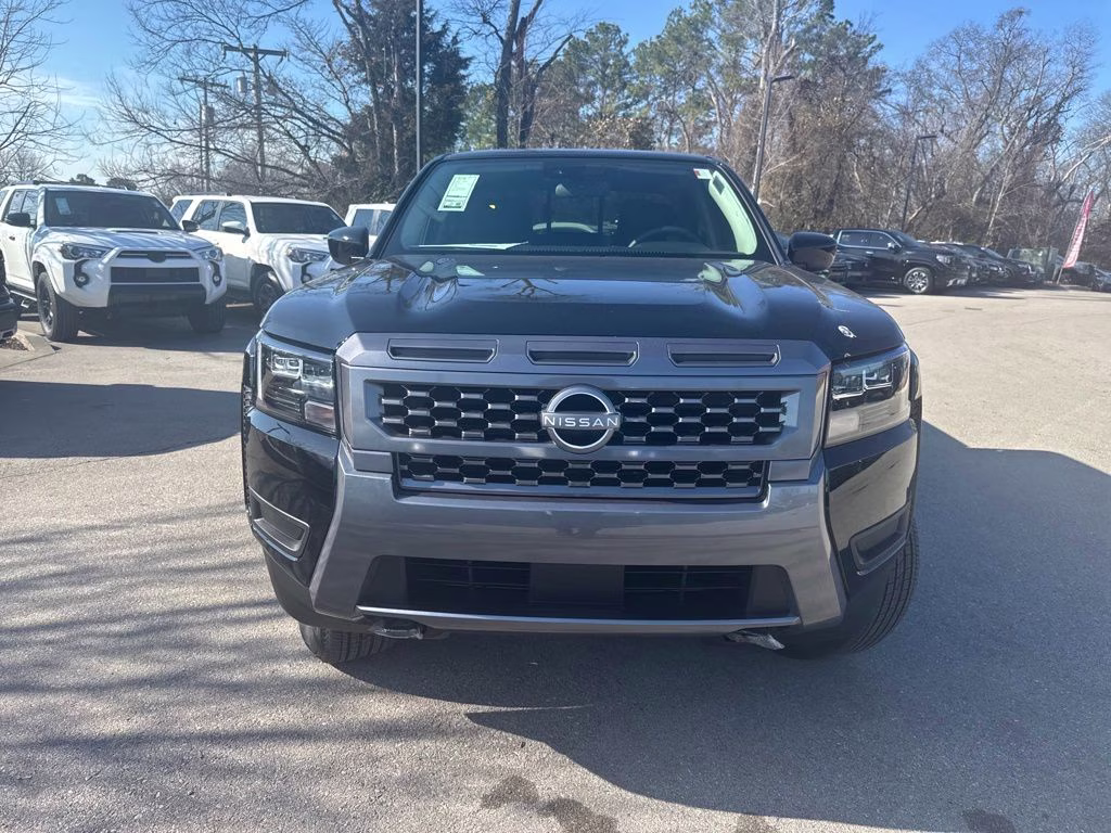 2026 Super Black Nissan Frontier SV 4X4 Truck