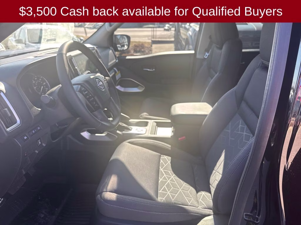 2026 Super Black Nissan Frontier SV 4X4 Truck