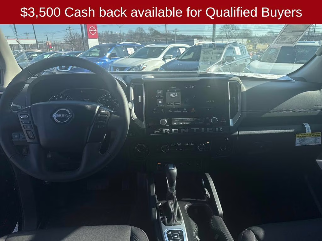 2026 Super Black Nissan Frontier SV 4X4 Truck