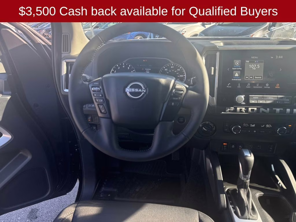 2026 Super Black Nissan Frontier SV 4X4 Truck