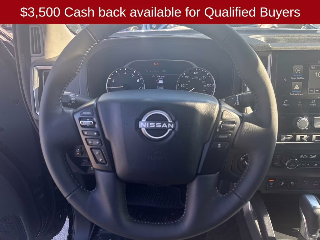 2026 Super Black Nissan Frontier SV 4X4 Truck