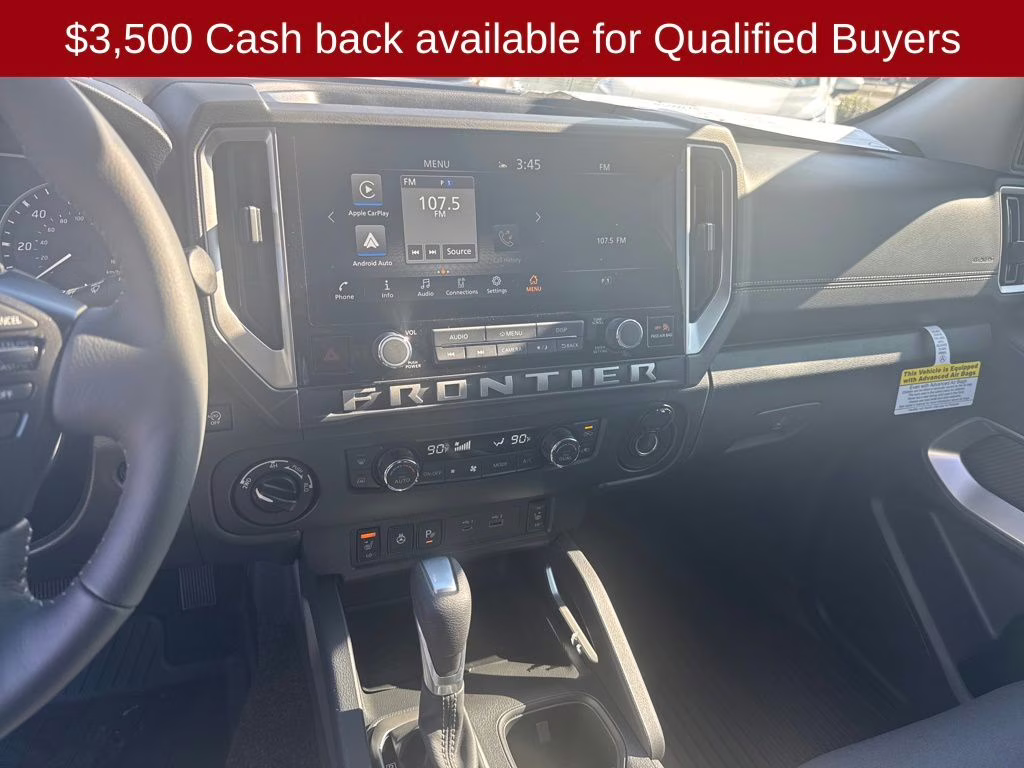 2026 Super Black Nissan Frontier SV 4X4 Truck