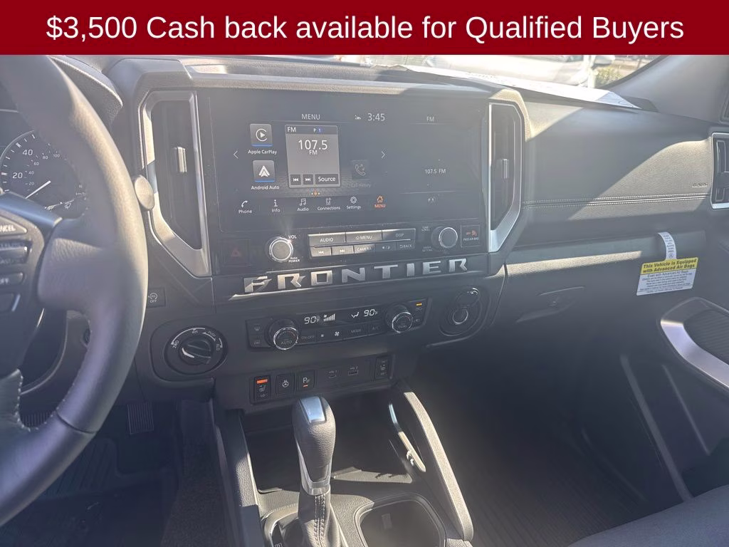 2026 Super Black Nissan Frontier SV 4X4 Truck