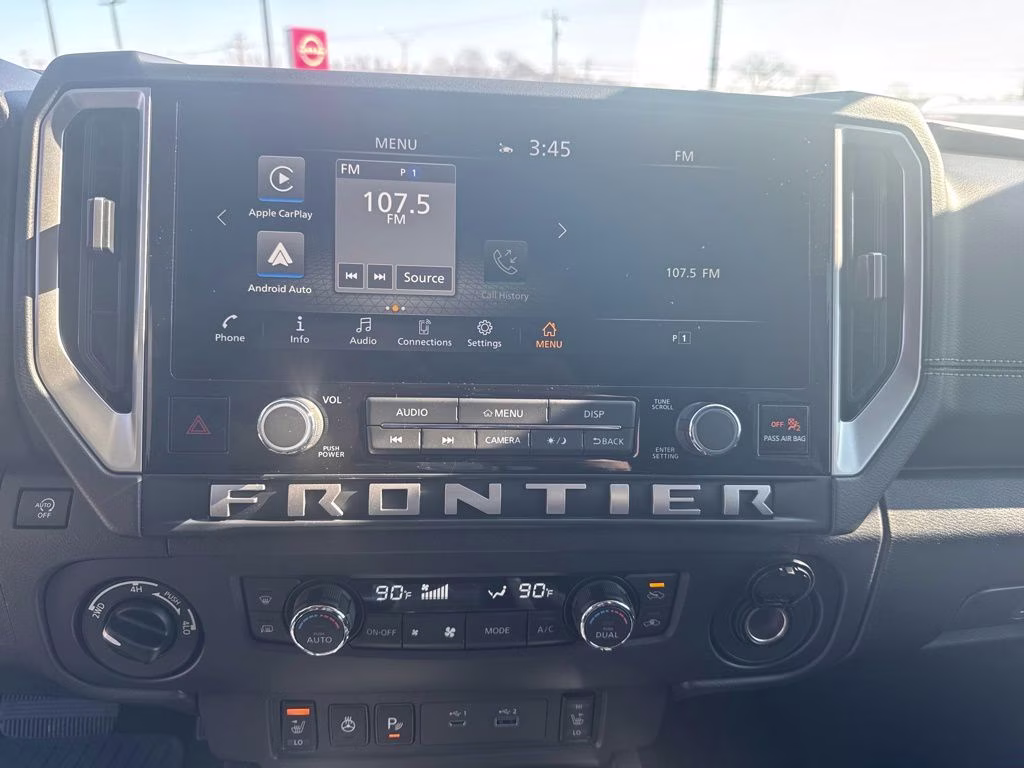 2026 Super Black Nissan Frontier SV 4X4 Truck