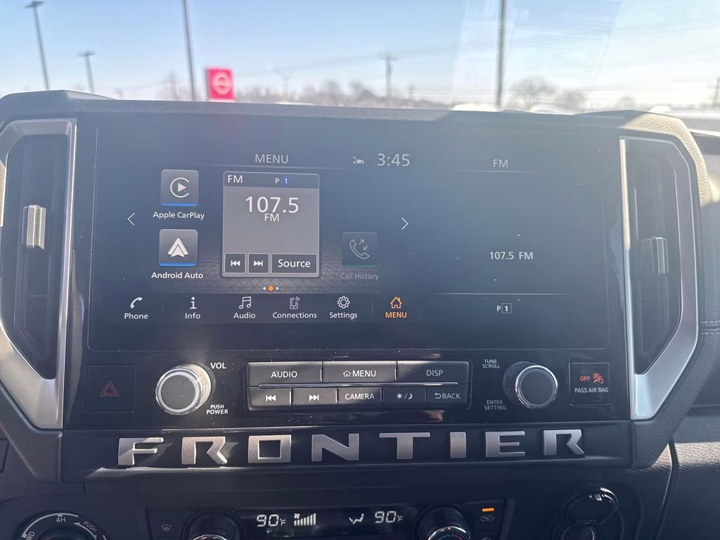 2026 Super Black Nissan Frontier SV 4X4 Truck