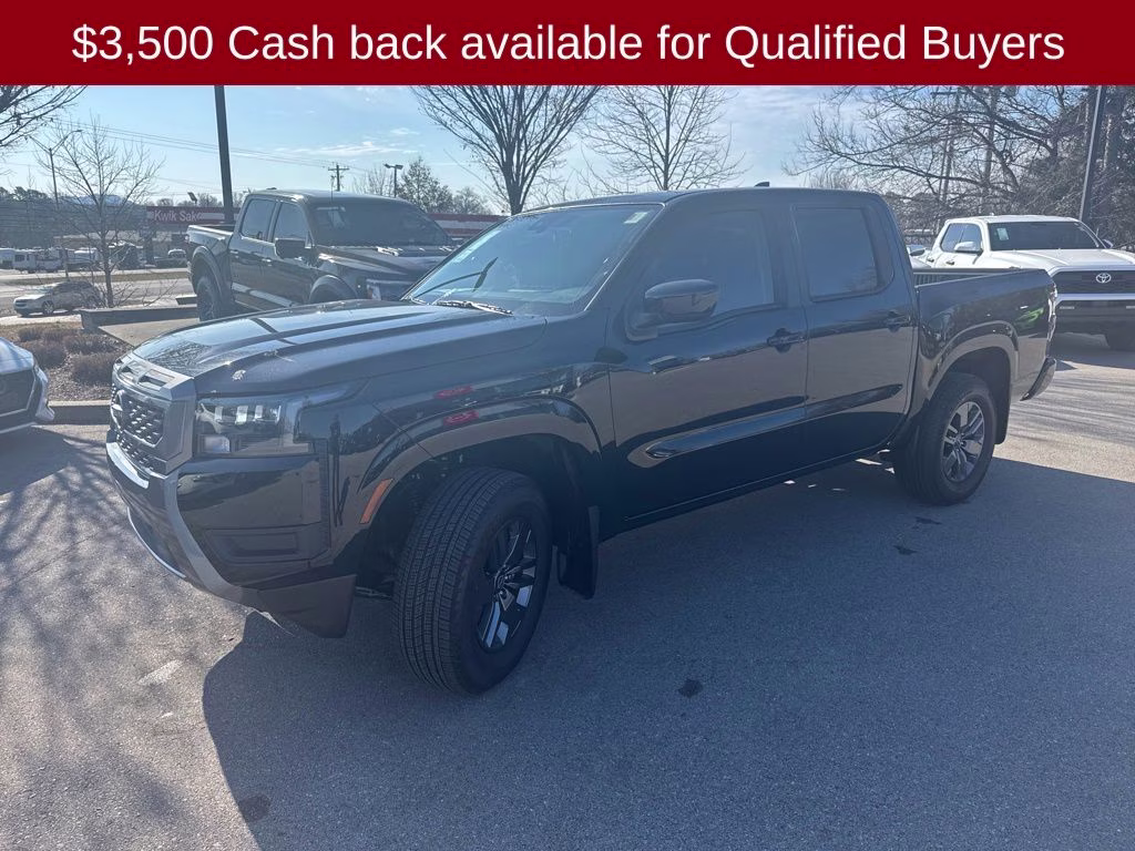 2026 Super Black Nissan Frontier SV 4X4 Truck