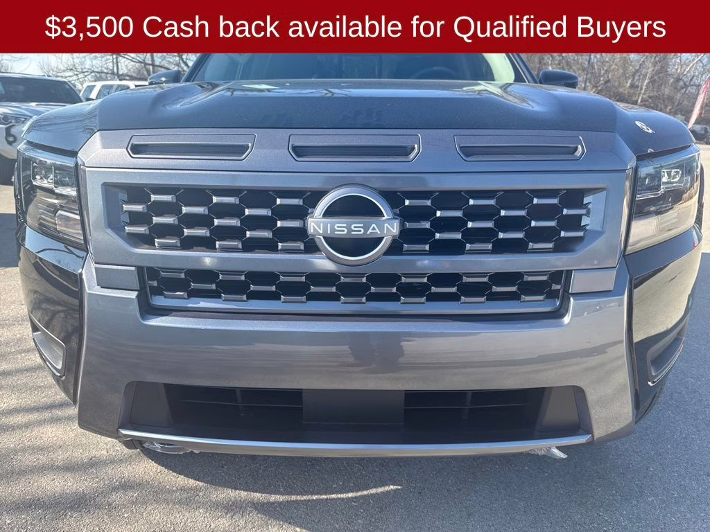 2026 Super Black Nissan Frontier SV 4X4 Truck