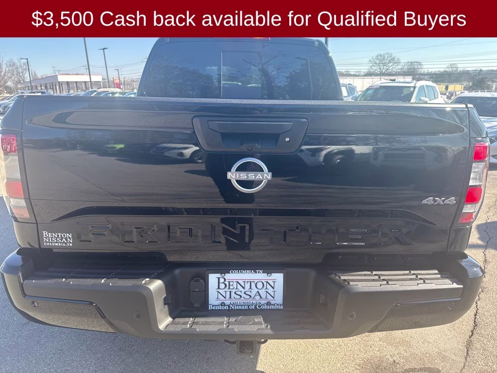 2026 Super Black Nissan Frontier SV 4X4 Truck