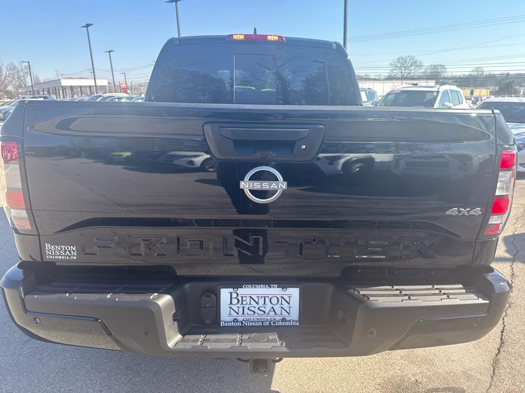 2026 Super Black Nissan Frontier SV 4X4 Truck