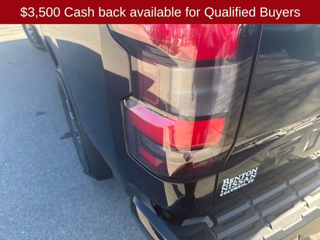 2026 Super Black Nissan Frontier SV 4X4 Truck