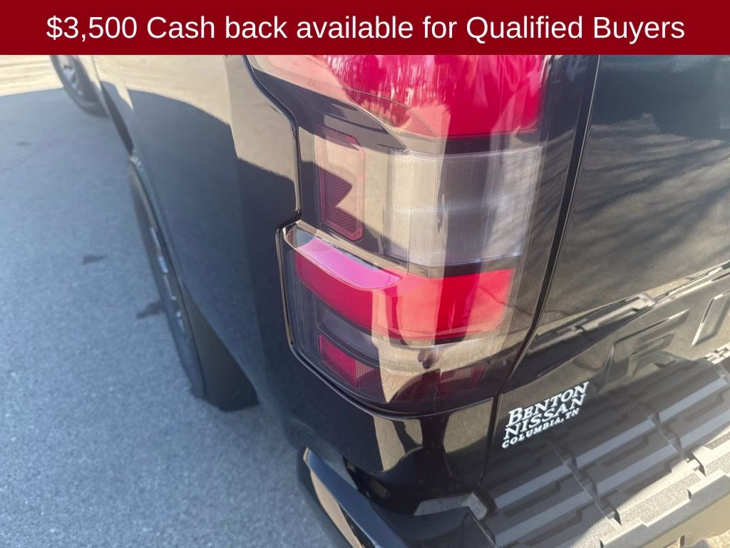 2026 Super Black Nissan Frontier SV 4X4 Truck