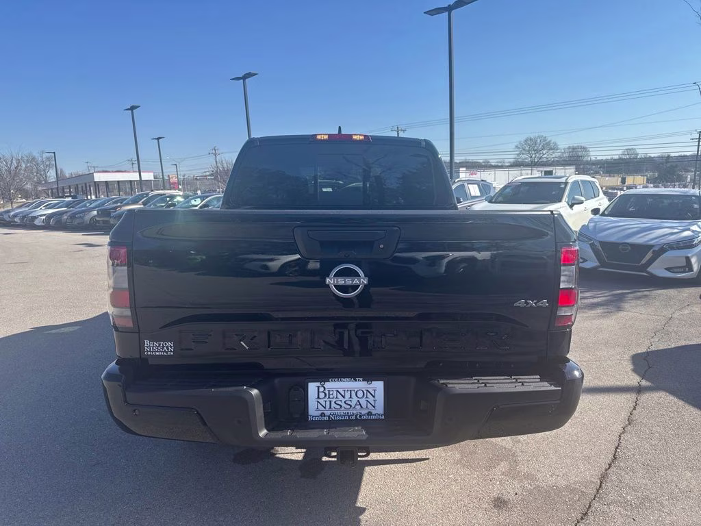 2026 Super Black Nissan Frontier SV 4X4 Truck
