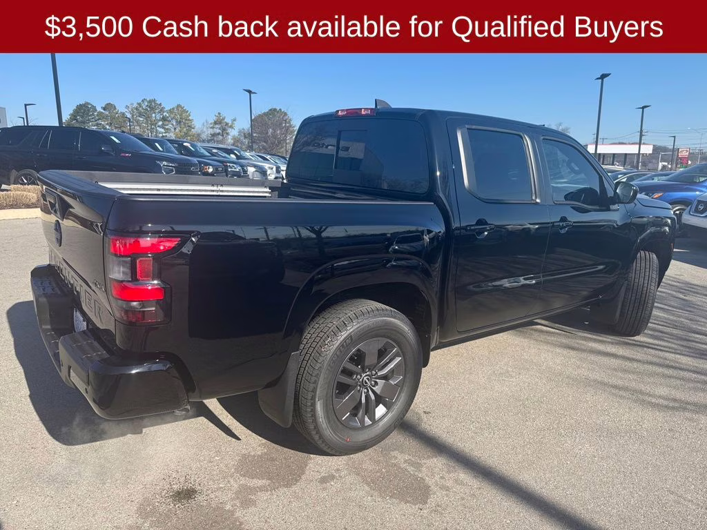 2026 Super Black Nissan Frontier SV 4X4 Truck