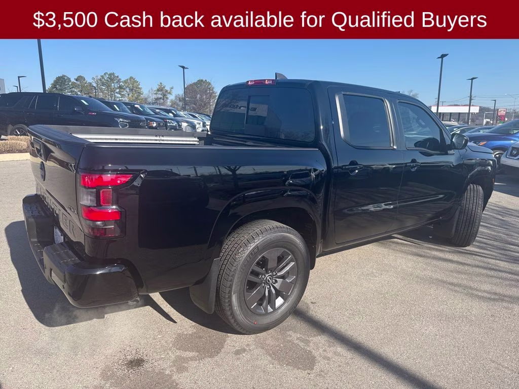 2026 Super Black Nissan Frontier SV 4X4 Truck