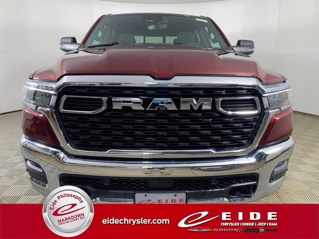 2026 Delmonico Red Pearlcoat Ram 1500 Big Horn 4X4 Truck