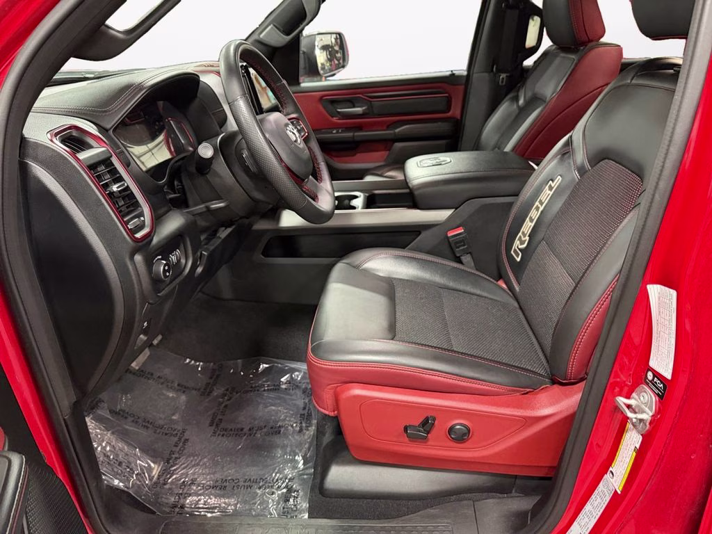2025 Flame Red Clearcoat Ram 1500 Rebel 3.0 Hurricane Twin Turbo 4X4 Truck