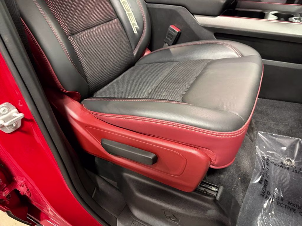 2025 Flame Red Clearcoat Ram 1500 Rebel 3.0 Hurricane Twin Turbo 4X4 Truck