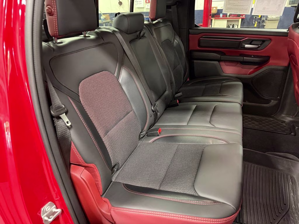 2025 Flame Red Clearcoat Ram 1500 Rebel 3.0 Hurricane Twin Turbo 4X4 Truck