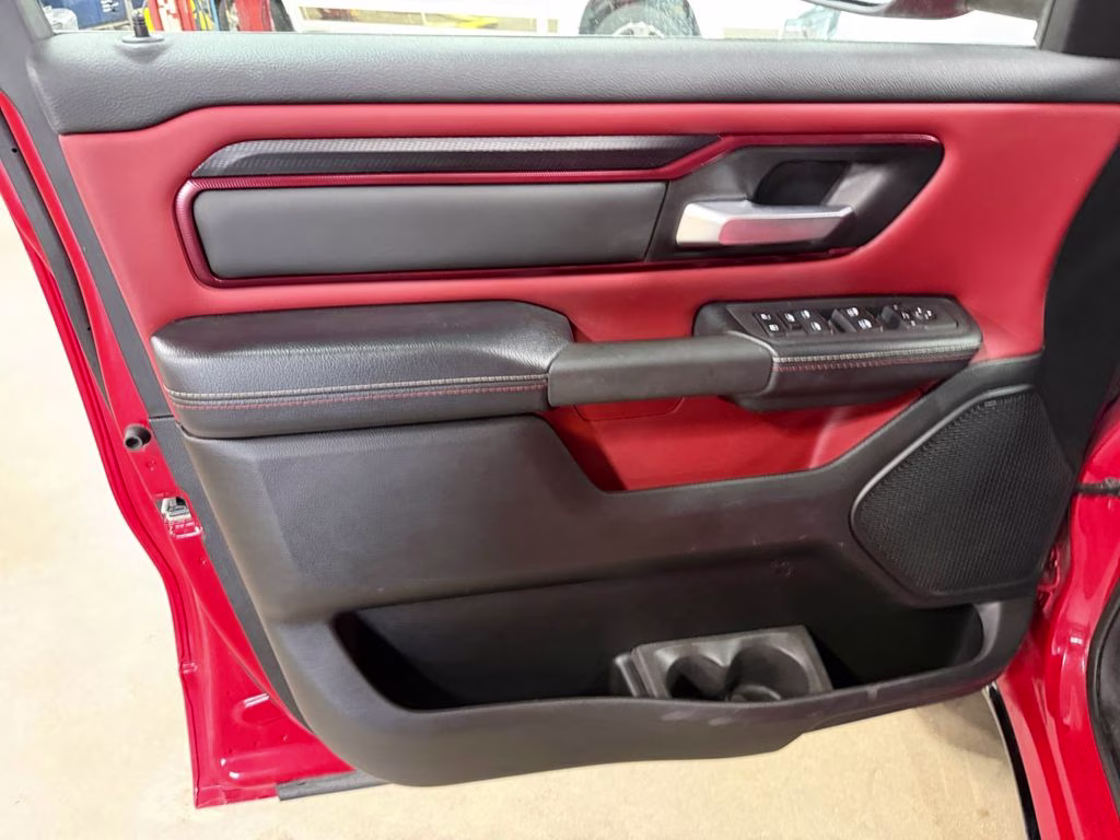 2025 Flame Red Clearcoat Ram 1500 Rebel 3.0 Hurricane Twin Turbo 4X4 Truck