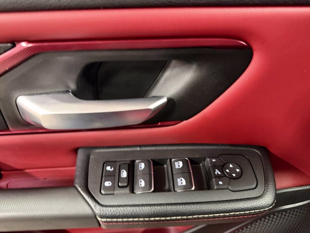 2025 Flame Red Clearcoat Ram 1500 Rebel 3.0 Hurricane Twin Turbo 4X4 Truck