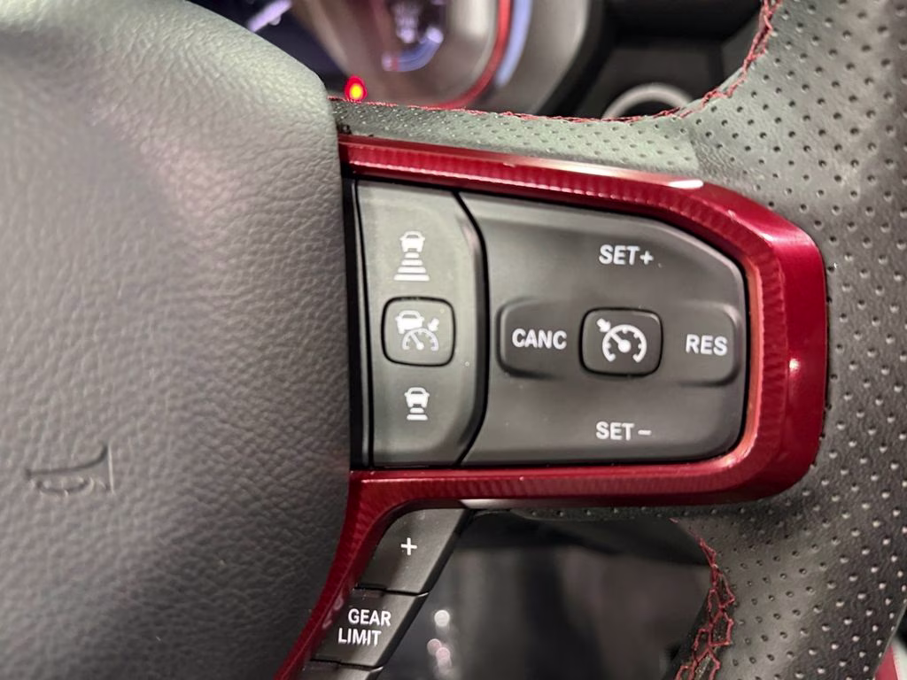 2025 Flame Red Clearcoat Ram 1500 Rebel 3.0 Hurricane Twin Turbo 4X4 Truck