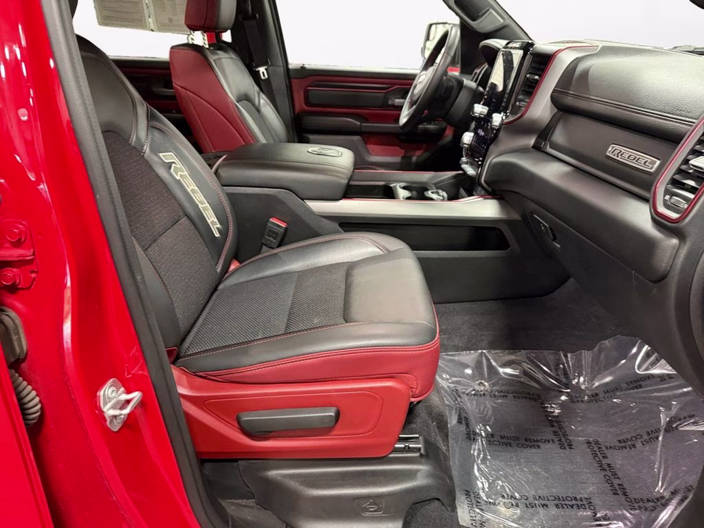 2025 Flame Red Clearcoat Ram 1500 Rebel 3.0 Hurricane Twin Turbo 4X4 Truck