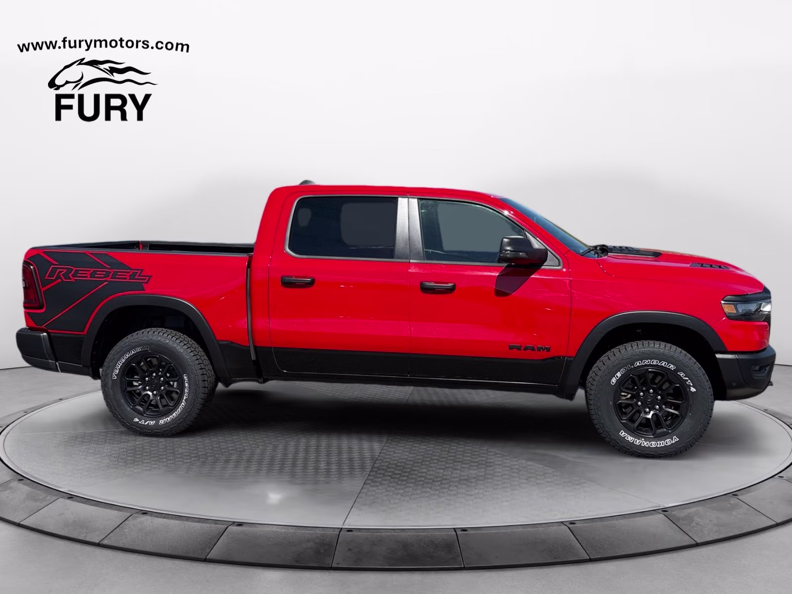 2025 Flame Red Clearcoat Ram 1500 Rebel 4X4 Truck