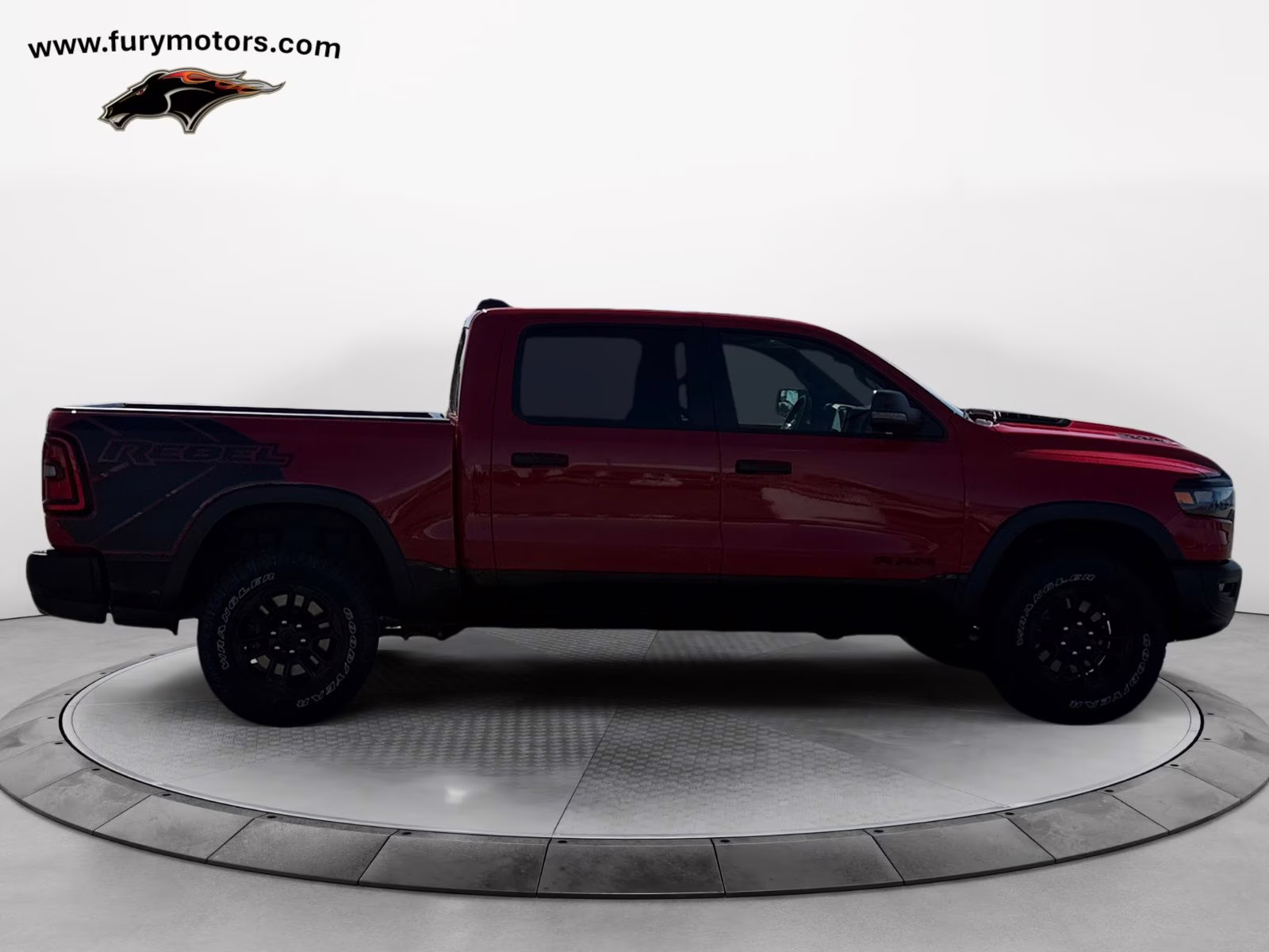 2025 Flame Red Clearcoat Ram 1500 Rebel 4X4 Truck
