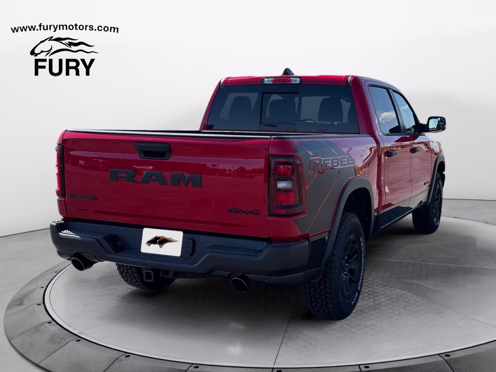 2025 Flame Red Clearcoat Ram 1500 Rebel 4X4 Truck