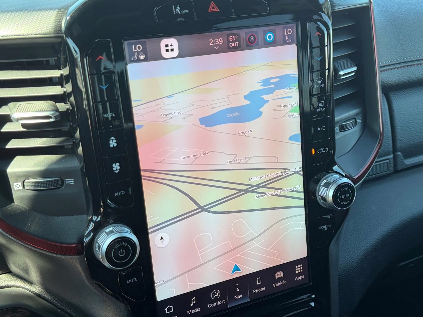 2025 Flame Red Clearcoat Ram 1500 Rebel 4X4 Truck