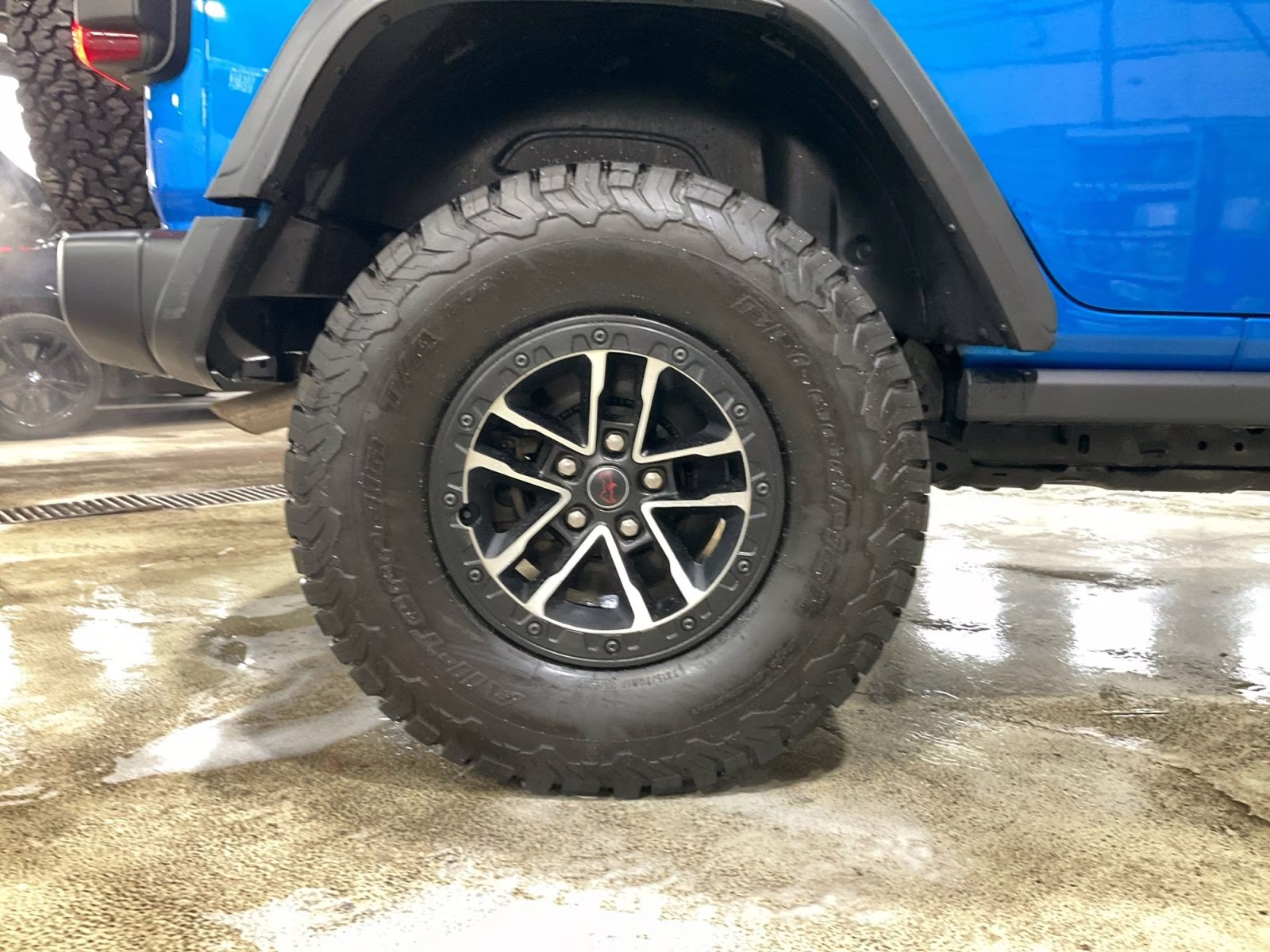 2024 Hydro Blue Pearl Coat Jeep Wrangler Rubicon 4X4 SUV