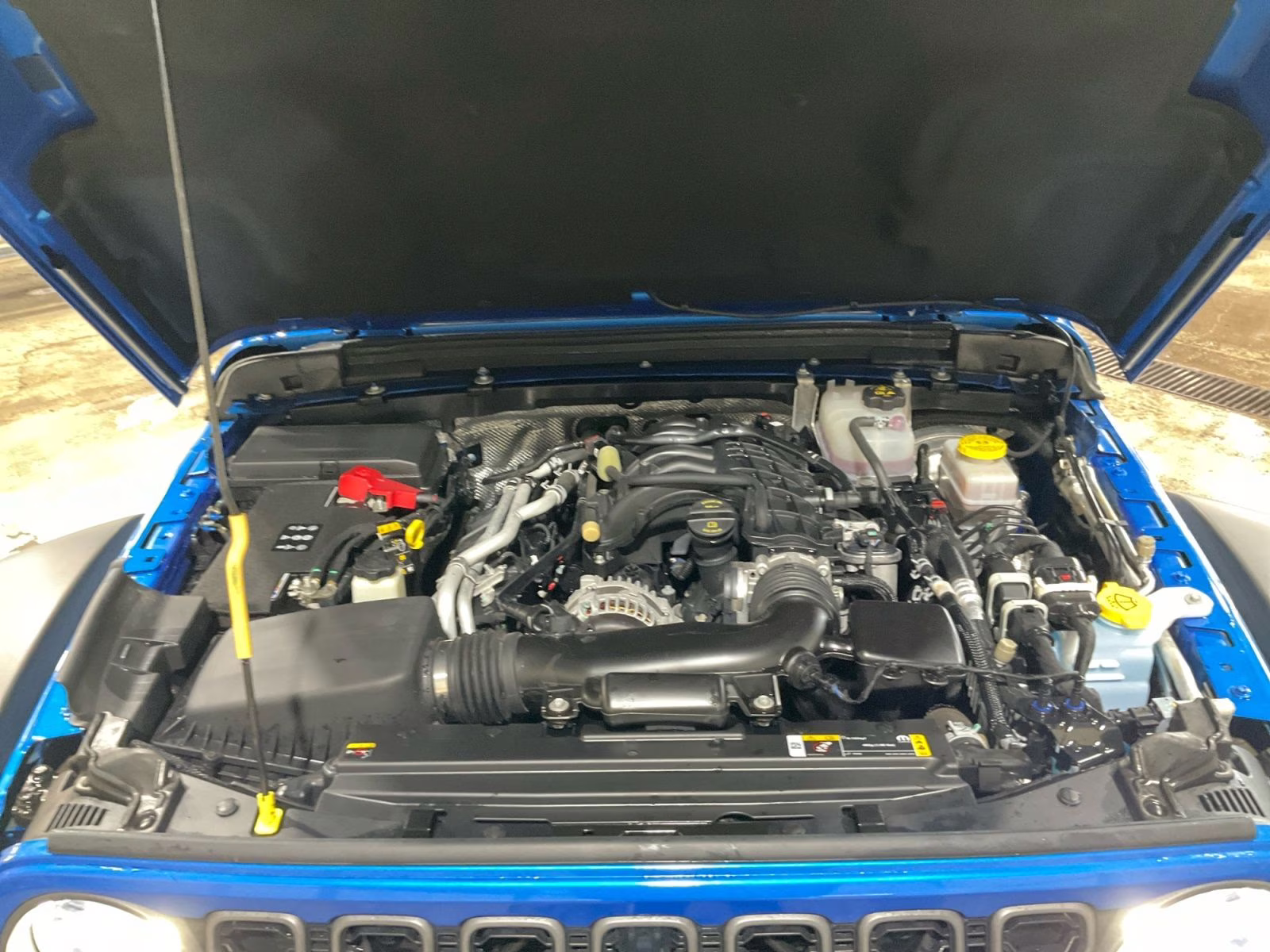 2024 Hydro Blue Pearl Coat Jeep Wrangler Rubicon 4X4 SUV