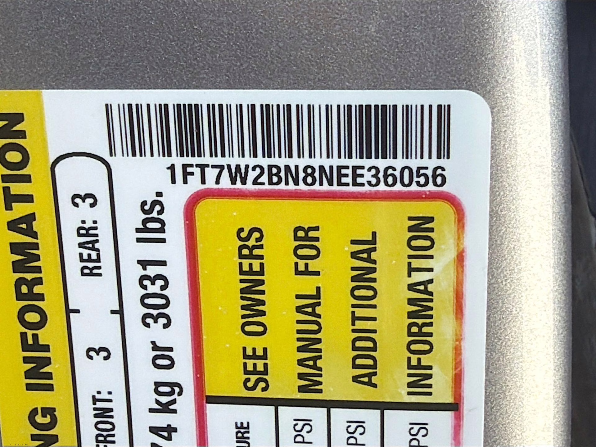 2022 Iconic Silver Metallic Ford Super Duty F-250 SRW XL 4X4 Truck