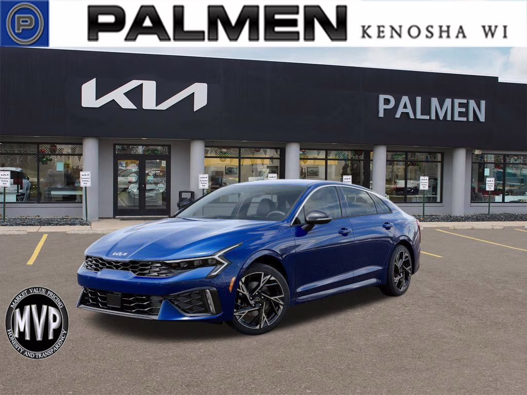 2026 Yacht Blue Kia K5 GT-Line FWD Sedan
