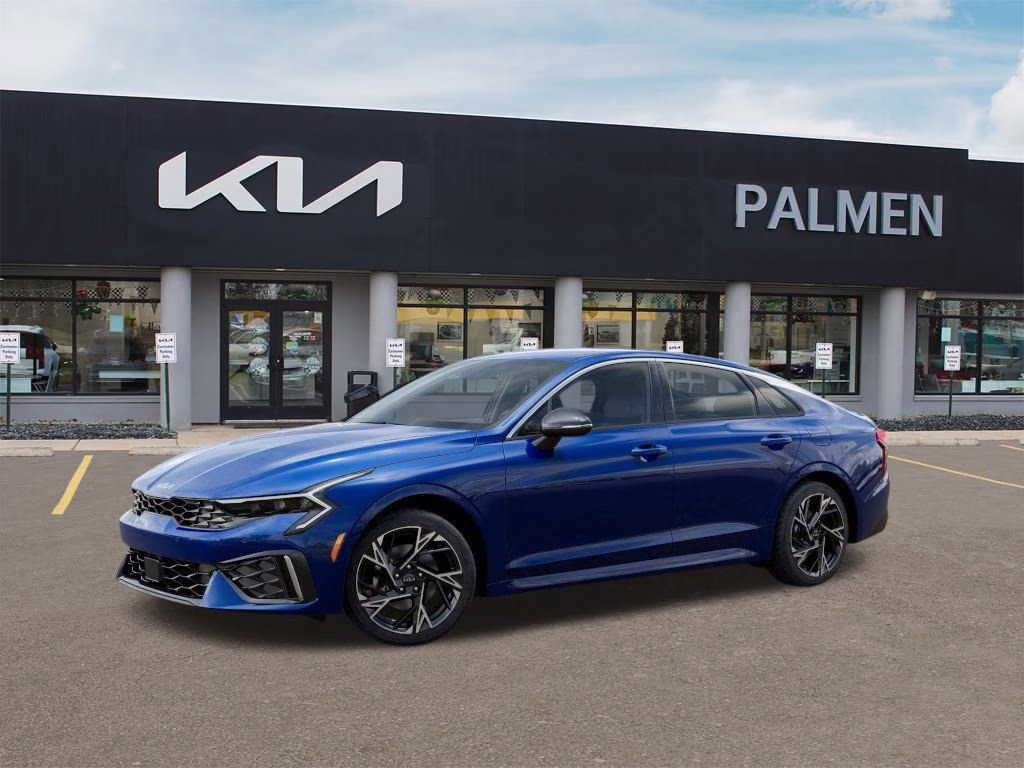 2026 Yacht Blue Kia K5 GT-Line FWD Sedan