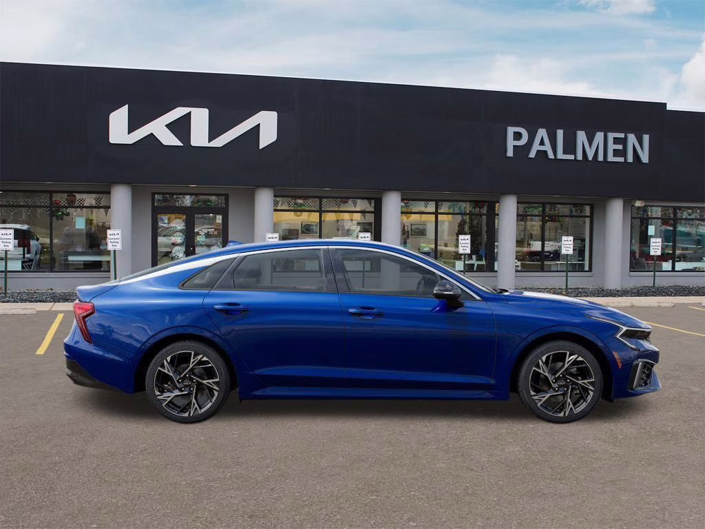 2026 Yacht Blue Kia K5 GT-Line FWD Sedan